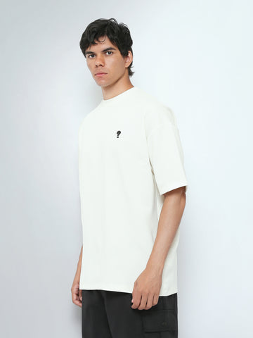 Town Team t-shirts round neck slouchy fit Red
