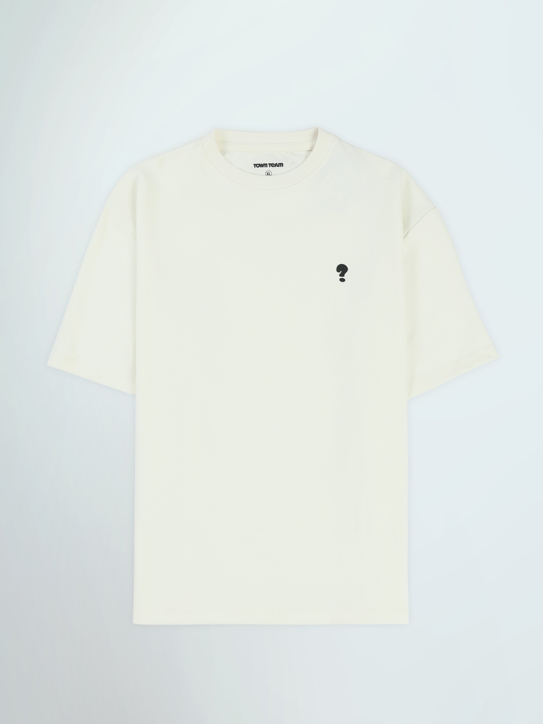 Town Team t-shirts round neck slouchy fit Red