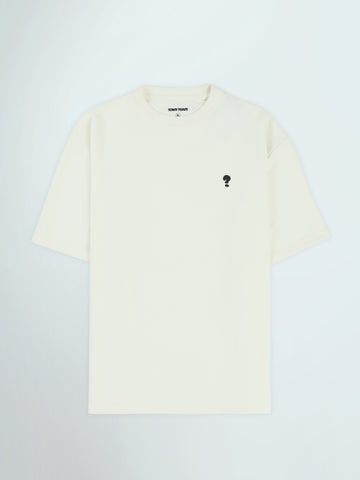 Town Team t-shirts round neck slouchy fit Red