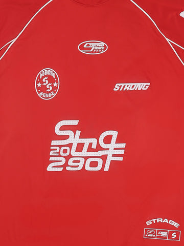 Town Team t-shirts round neck comfort fit Red