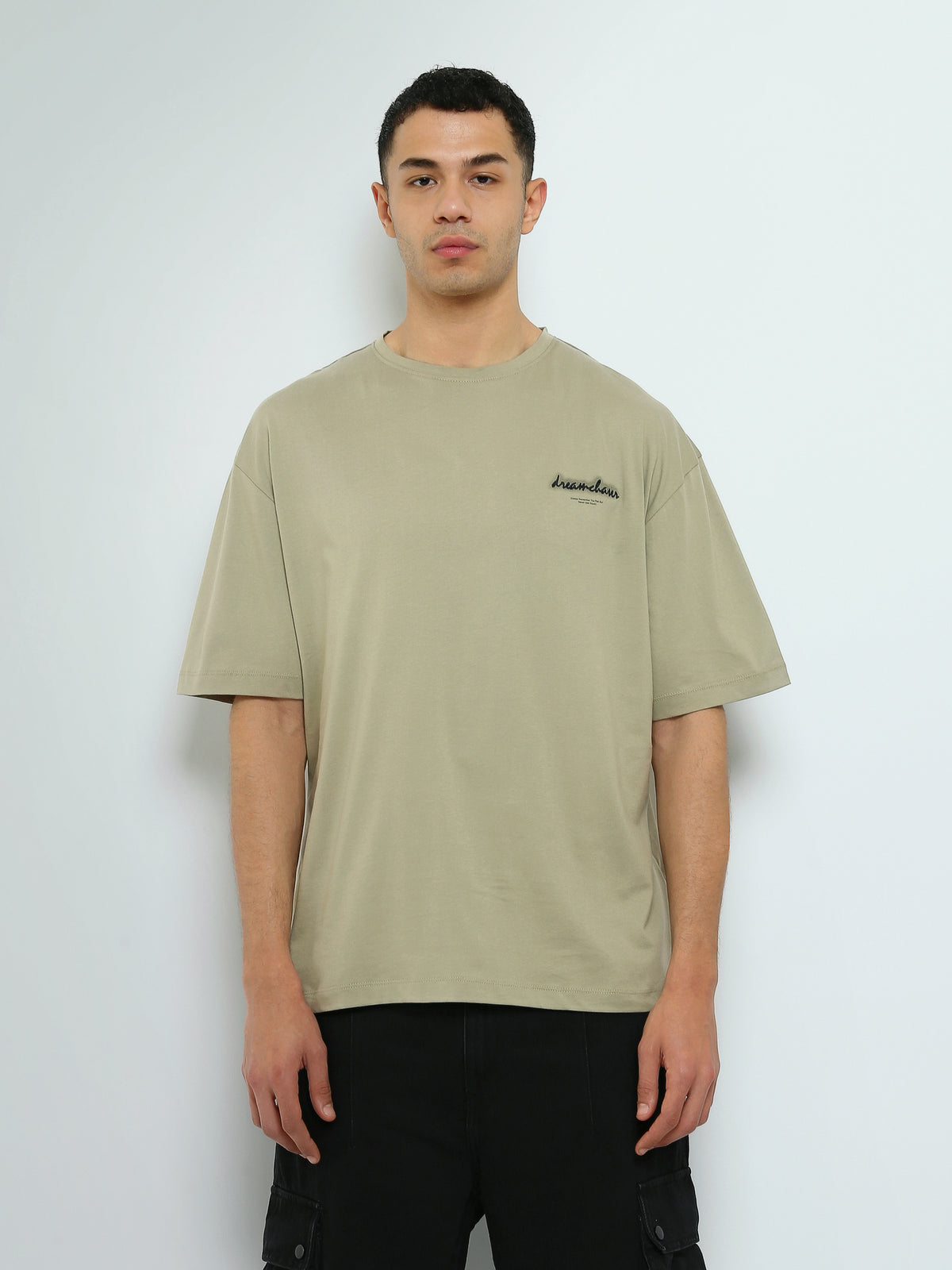 Town Team - Men's Oversized round-neck T-shirts BURN ORG Cotton Blend