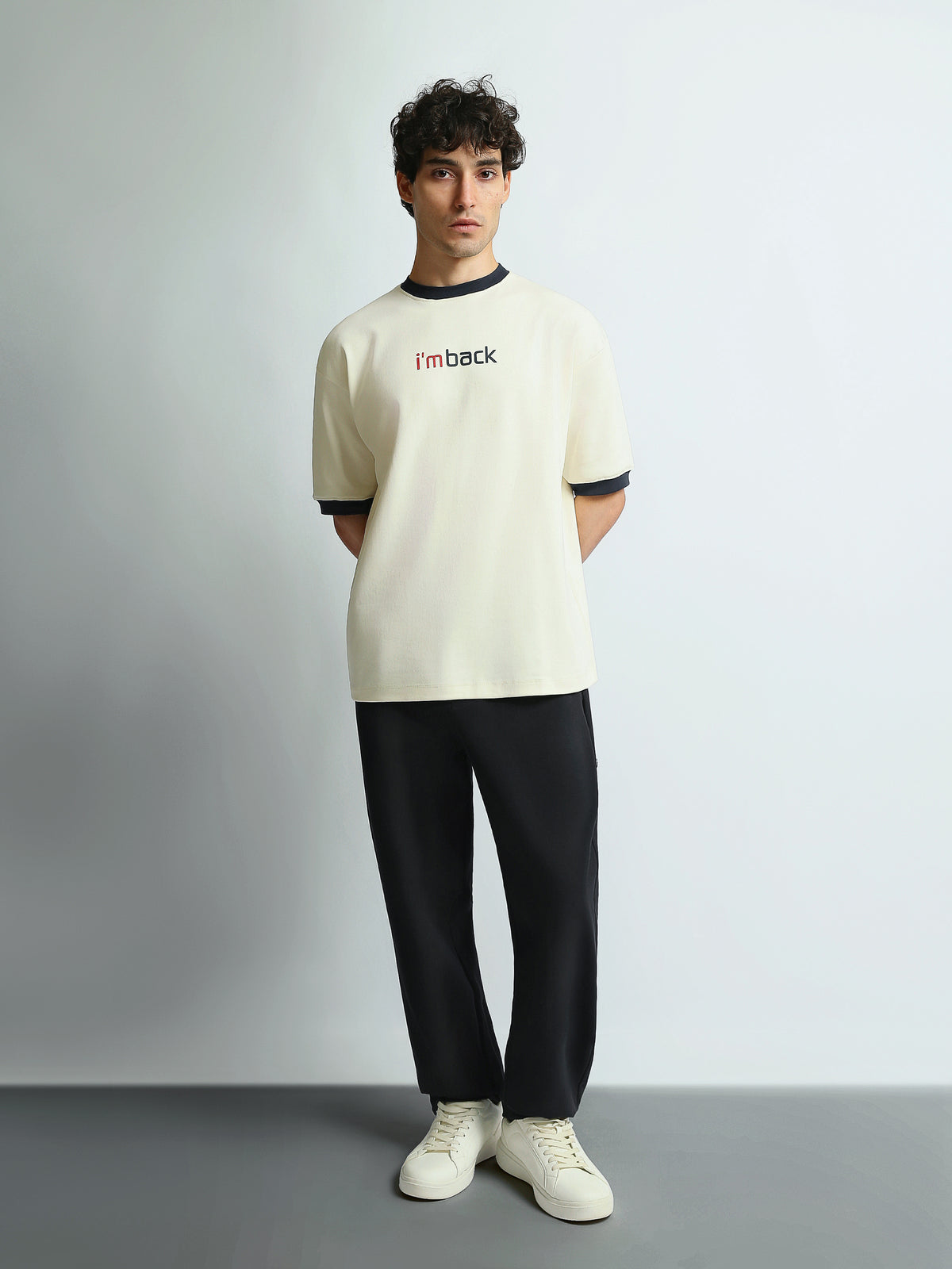 T-shirts Slouchy fit round-neck