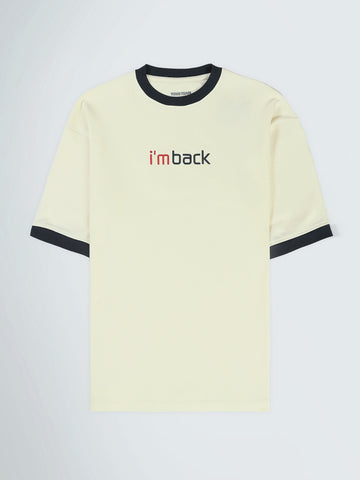 T-shirts Slouchy fit round-neck