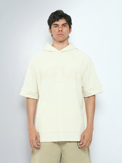 Town Team t-shirts round neck oversized fit OFF WHIT