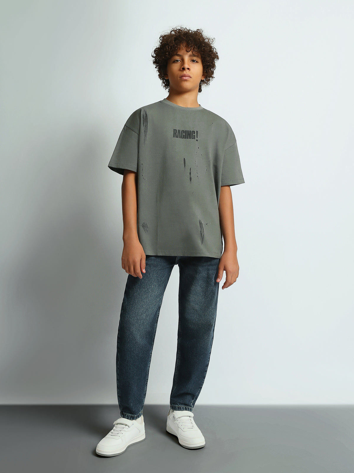 T-shirts Oversized fit round-neck