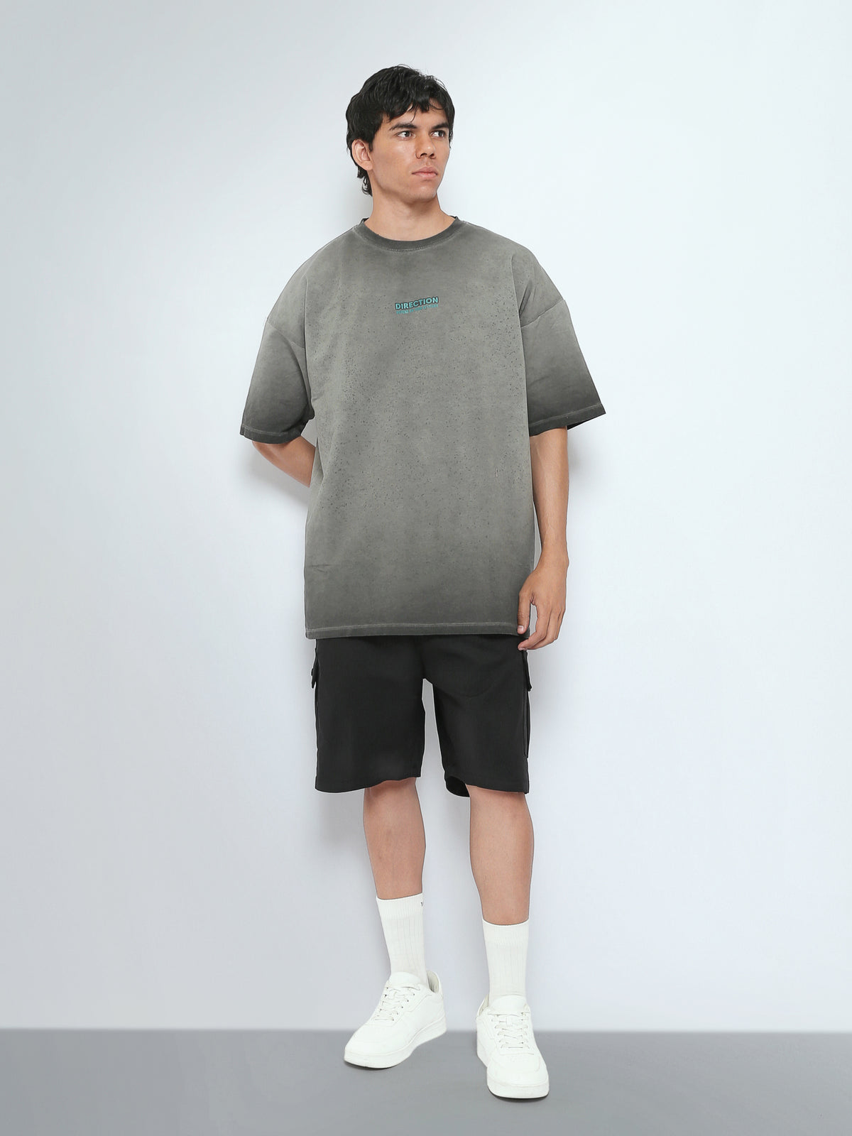 Town Team t-shirts round neck comfort fit Silver