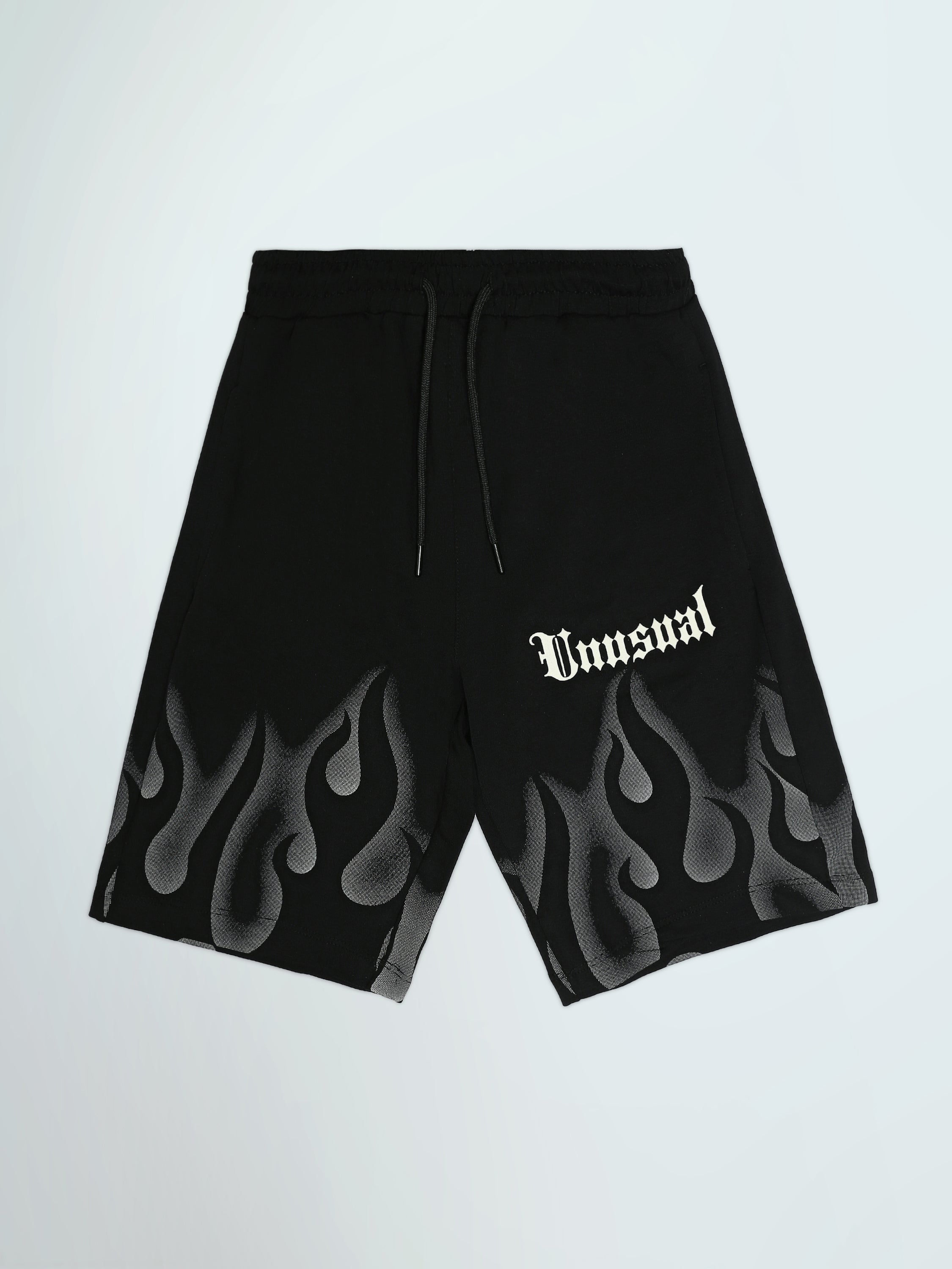 Town Team - Men's printed top T-shirt Sets Black Summer Melton