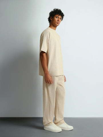 T-shirt Sets Comfort fit/SuBaggy fit embroidered top
