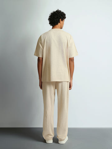 T-shirt Sets Comfort fit/SuBaggy fit embroidered top
