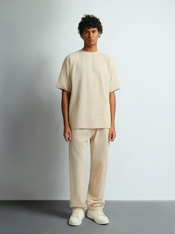 T-shirt Sets Comfort fit/SuBaggy fit embroidered top