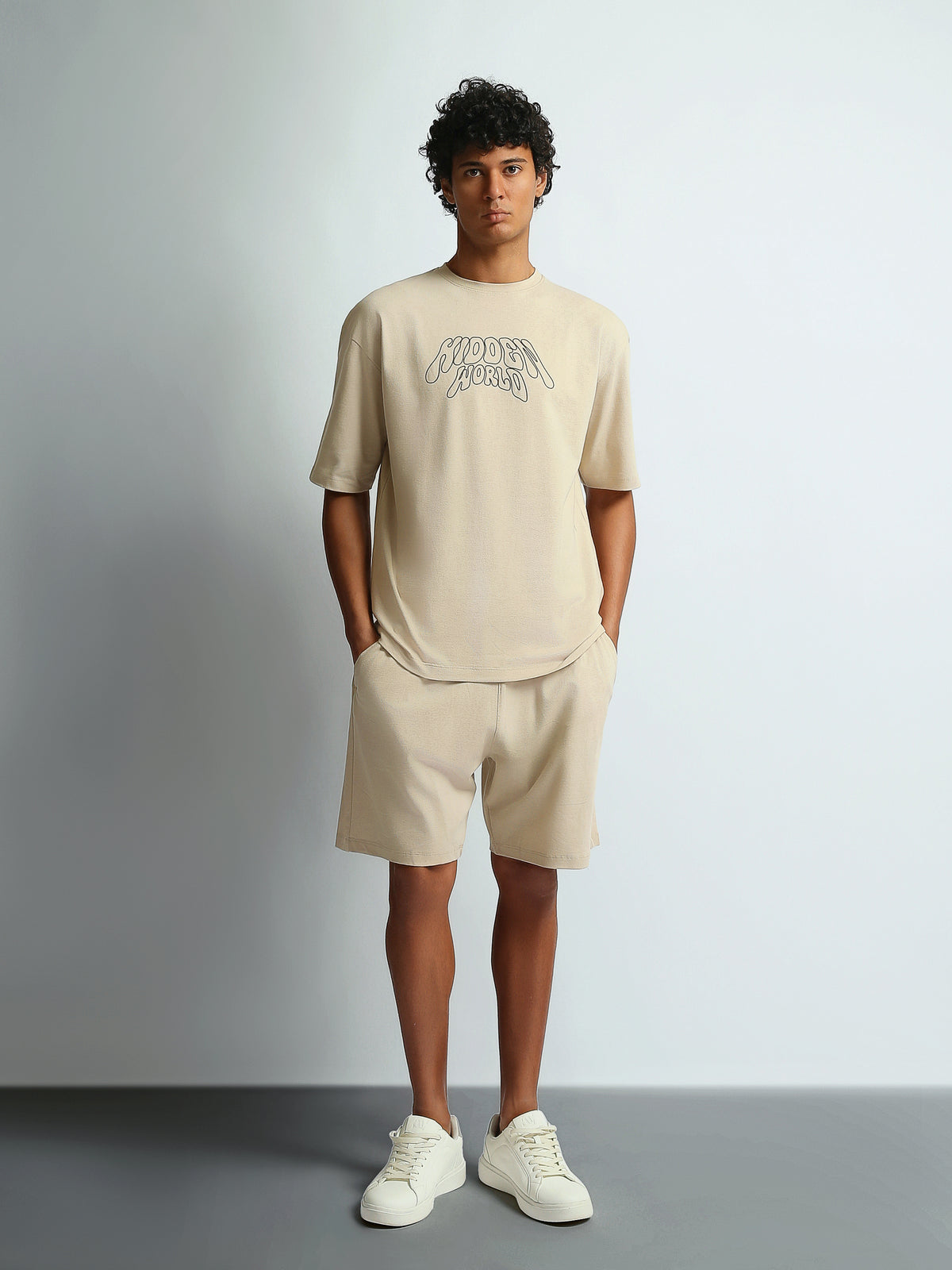 T-shirt Sets Oversized fit/Relaxed fit printed top
