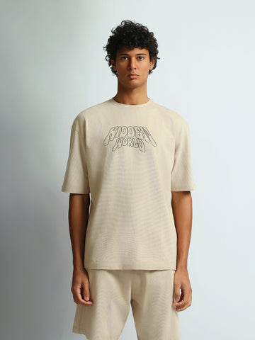 T-shirt Sets Oversized fit/Relaxed fit printed top