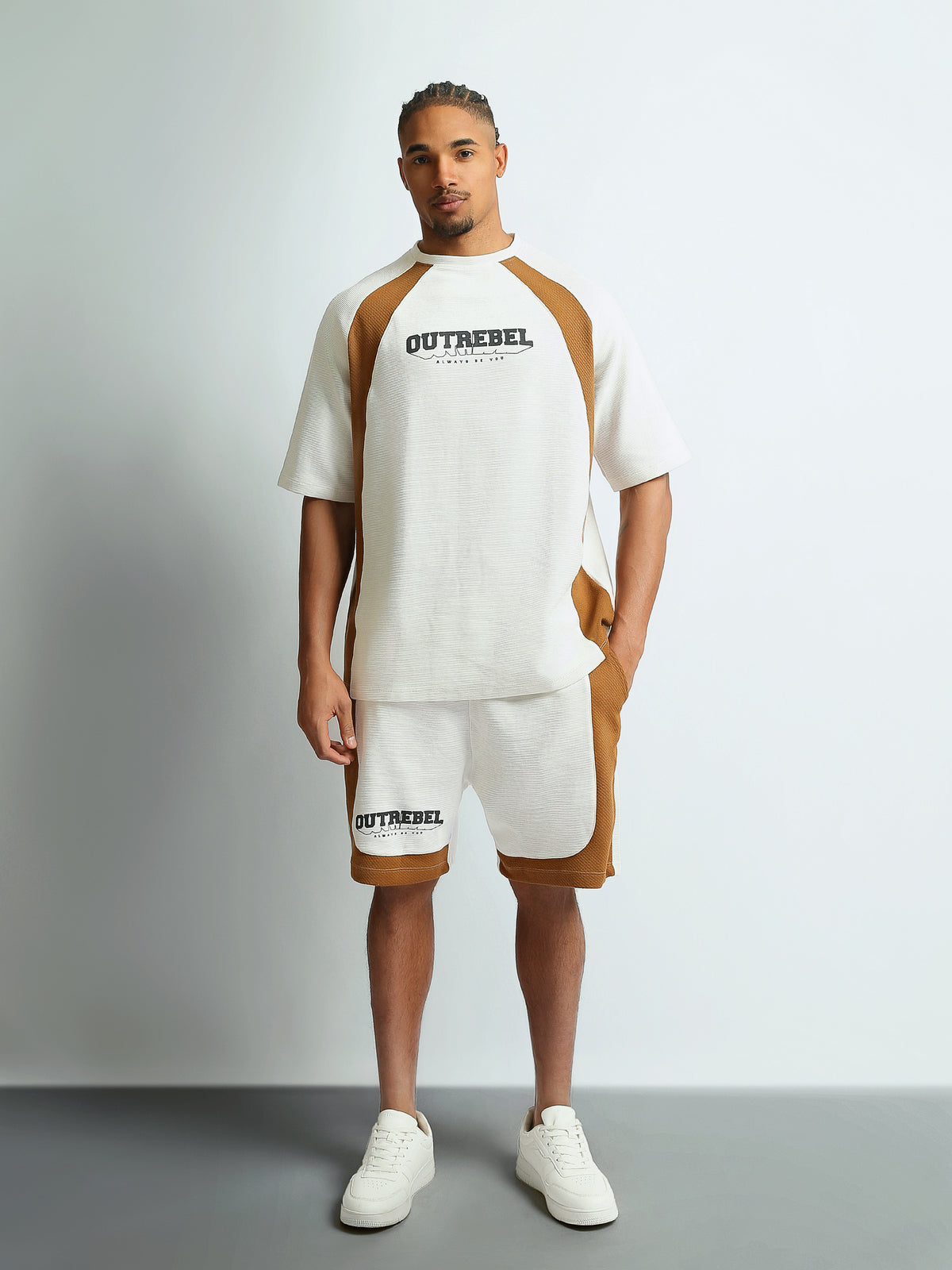 T-shirt Sets Oversized fit/Relaxed fit printed top