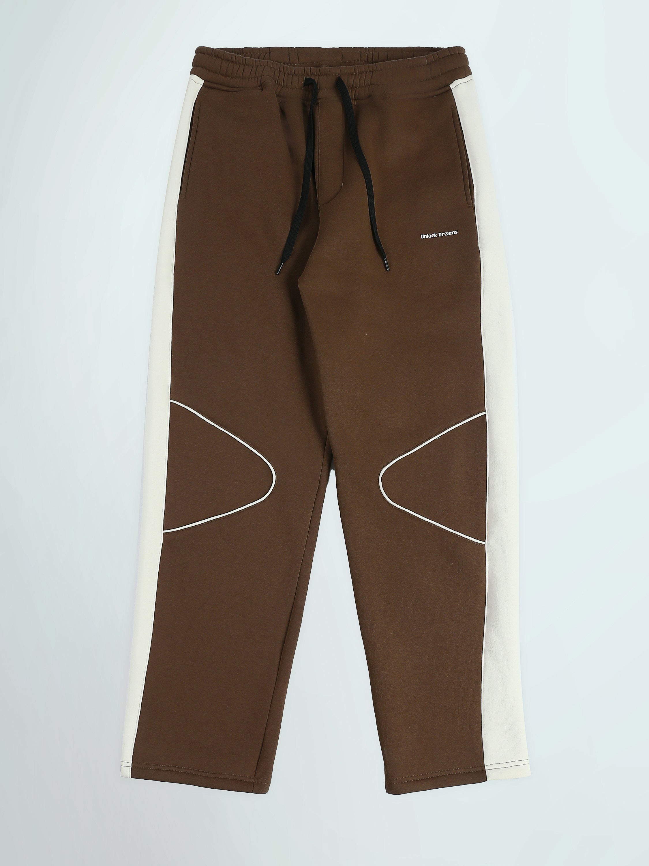 Town Team - Men's Relaxed/Super Baggy color block Sweatshirt Sets CAF/OFF Melton
