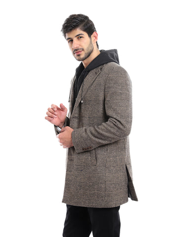 Town Team Coat with hoods and pockets for men