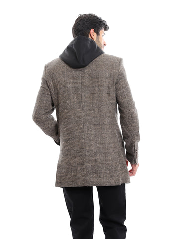 Town Team Coat with hoods and pockets for men