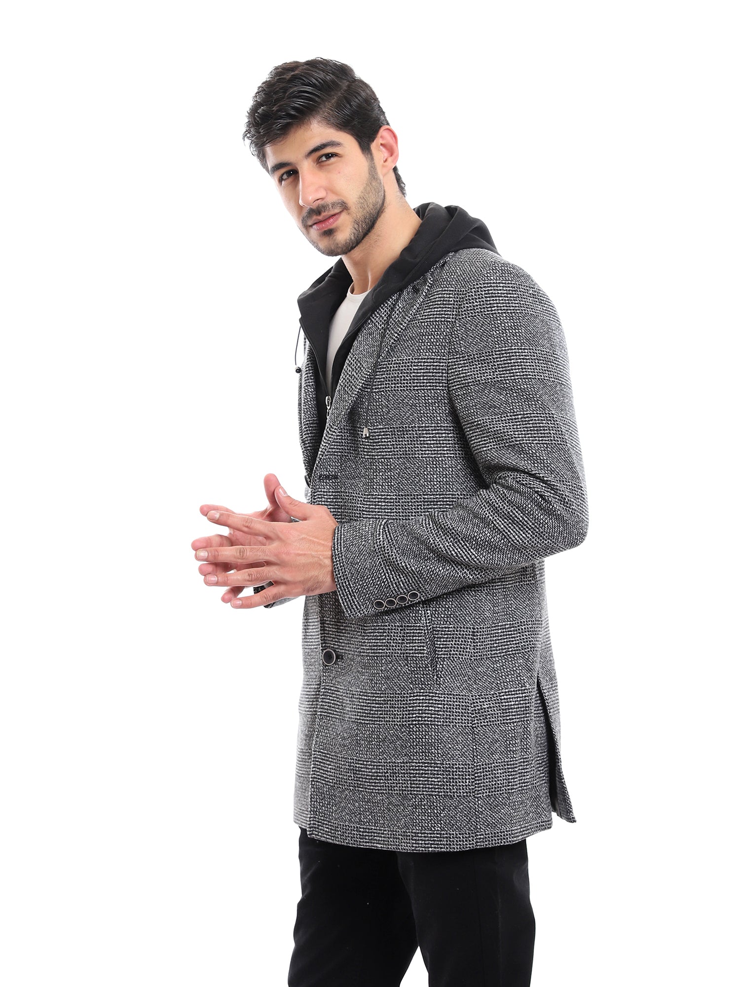 Town Team Coat with hoods and pockets for men